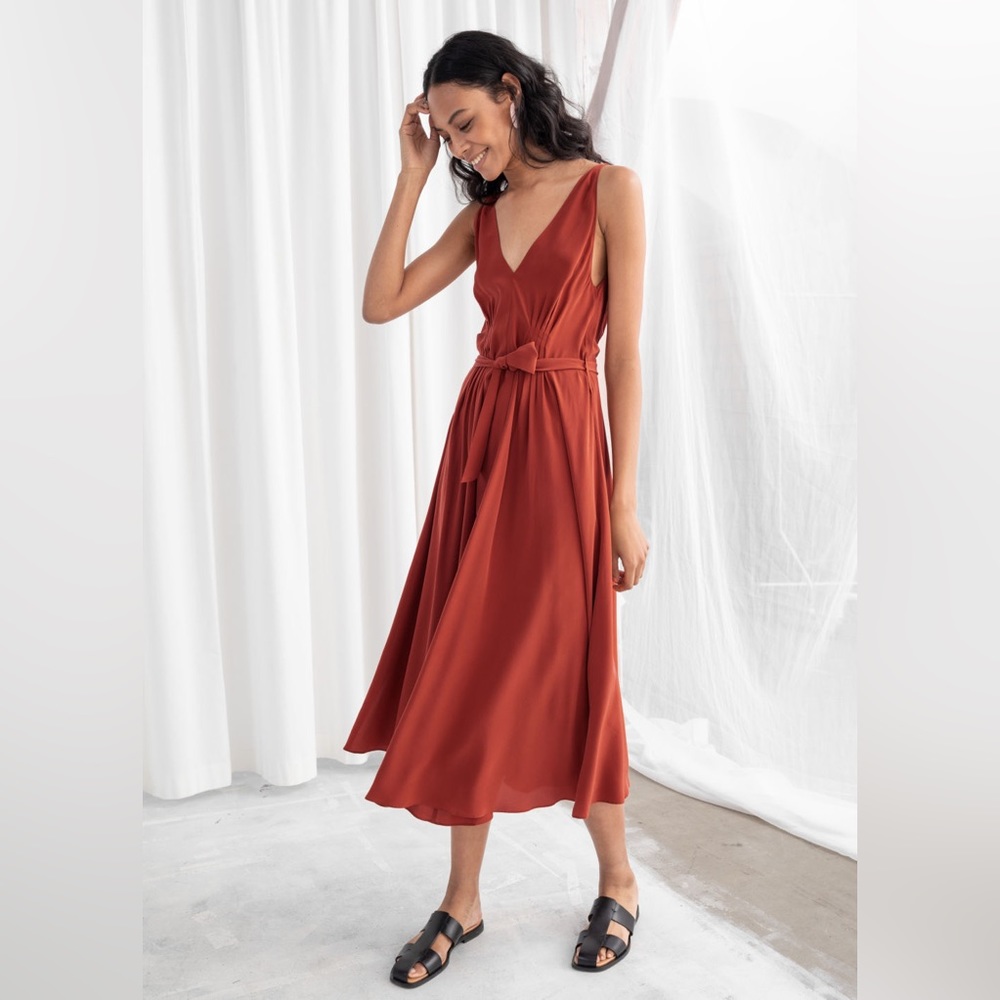 Silk &OtherStories midi dress